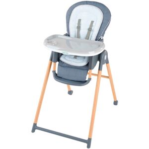 Hochstuhl INGENUITY "Proper Positioner™ 7-in-1 Deluxe High Chair - Chambray", Baby, Gr. B/H/T: 88,9cm x 115,6cm x 62,2cm, Metall-Kunststoff, bunt, Stühle Hochstuhl