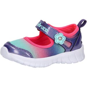 Klettschuh LICO "Trendschuh Curly V", Kinder, Gr. 21, rosa, Synthetik, Schuhe