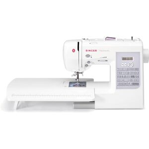 SINGER Nähmaschine "Patchwork 7285Q", grau (weiß, grau), B:37,6cm H:30,1cm T:19,7cm, Nähmaschinen