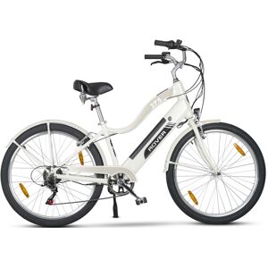 E-Bike ROVER "Cruise CLR 707" E-Bikes Gr. 42 cm, 27,5 Zoll (69,85 cm), beige (creme, weiß) E-Bikes