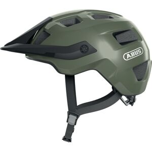 Mountainbikehelm ABUS "MOTRIP" Helme Gr. L Kopfumfang: 57 cm - 61 cm, grün (pine green) Fahrradhelme für Erwachsene