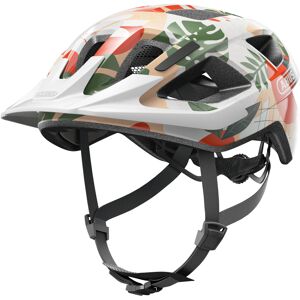 Fahrradhelm ABUS "Aduro 3.0 LED" Gr. L, orange (orange (orange palm)), Helme, L