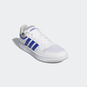 Sneaker ADIDAS SPORTSWEAR "HOOPS 3.0 SUMMER" Gr. 44,5, cloud white, royal blue, grey two Schuhe Stoffschuhe