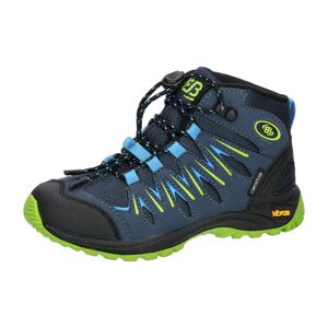 Wanderschuh BRÜTTING "Outdoorstiefel Expedition Kids High" Gr. 31, blau Schuhe Kinder