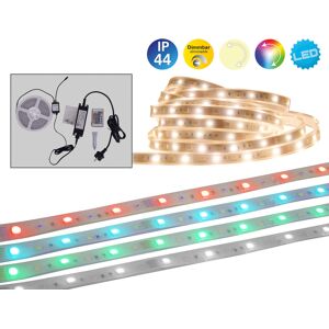 NÄVE LED Stripe "Outdoor", weiß, Kabellänge 330,00m x Gesamtlänge 10m, Lichterketten, Farbwechsel, Dimmfunktion, Fernbedienung, Länge 1000cm, RGB, IP44