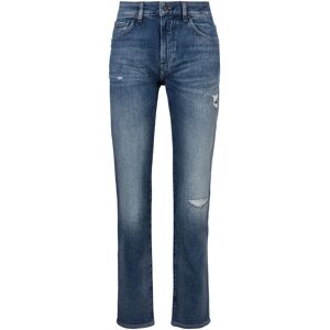 Regular-fit-Jeans BOSS ORANGE "Re.Maine BC" Gr. 32, Länge 32, blau (bright blue439) Herren Jeans Regular Fit