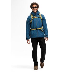 Outdoorjacke MAIER SPORTS "Finn" Gr. 56, blau (aquablau) Herren Jacken Outdoorjacken Wanderjacke, atmungsaktiv und wasserdicht, 2-in-1 Jacke mit Kapuze