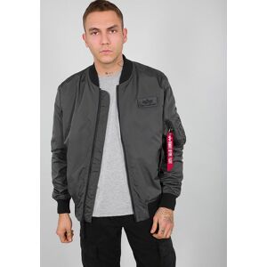 Bomberjacke ALPHA INDUSTRIES "ALPHA Men - Bomber Jackets MA-1 TTC" Gr. 3 XL, grau (greyblack) Herren Jacken Übergangsjacken