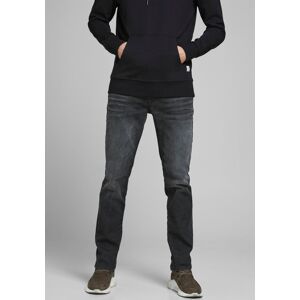 Slim-fit-Jeans JACK & JONES "Tim" Gr. 32, Länge 32, grau (grey, denim) Herren Jeans Slim Fit