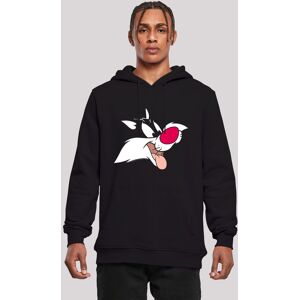 Sweatshirt F4NT4STIC "Hoodie 'Looney Tunes Sylvester'" Gr. S, schwarz Herren Sweatshirts Herren,Premium Merch,Slim-Fit,Kapuzenpullover,Bedruckt