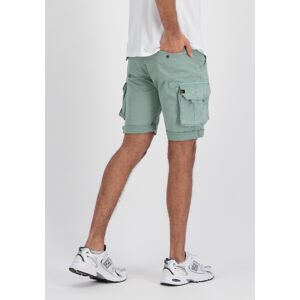 Shorts ALPHA INDUSTRIES "ALPHA Men - Crew Short" Gr. 32, Normalgrößen, grün (dusty green) Herren Hosen Shorts