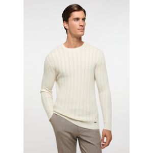 Strickpullover ETERNA Gr. XL, weiß (off, white) Herren Pullover