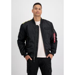 Bomberjacke ALPHA INDUSTRIES "ALPHA Men - Bomber Jackets MA-1 VF Fighter Squadron" Gr. S, schwarz (black) Herren Jacken Übergangsjacken