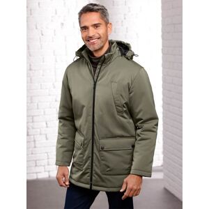 Outdoorjacke CLASSIC, Herren, Gr. 48, grün (khaki), 100% Polyester, Wattierung:100% Polyester, unifarben, Langarm, Jacken