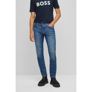 Regular-fit-Jeans BOSS ORANGE "Taber BC-C" Gr. 38, Länge 34, blau (medium blue) Herren Jeans Regular Fit mit BOSS Label