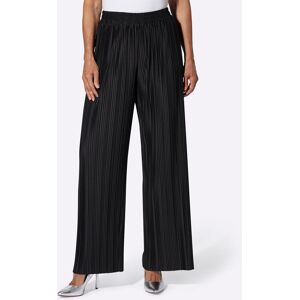 Schlupfhose CLASSIC BASICS, Damen, Gr. 40, Normalgrößen, schwarz, 88% Polyester, 12% Elasthan, unifarben, Hosen