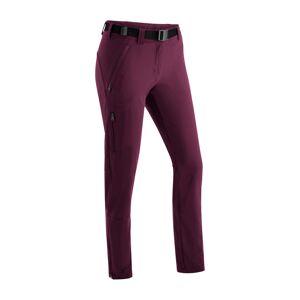 Funktionshose MAIER SPORTS "Lana slim" Gr. 46, Normalgrößen, pink (magenta) Damen Hosen Funktionshosen Wanderhose, atmungsaktive Outdoor-Hose, 3 Taschen, Slim Fit