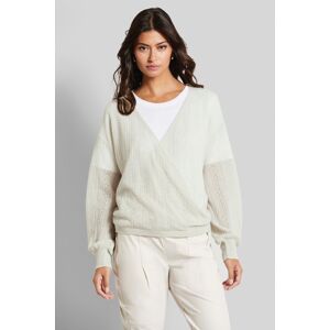 V-Ausschnitt-Pullover BUGATTI Gr. L, beige Damen Pullover V-Pullover ultra leicht