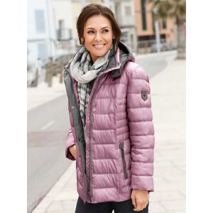 Steppjacke CASUAL LOOKS, Damen, Gr. 23, lila (mauve), 100% Polyester, unifarben, gemustert, mehrfarbig, figurumspielend, Jacken