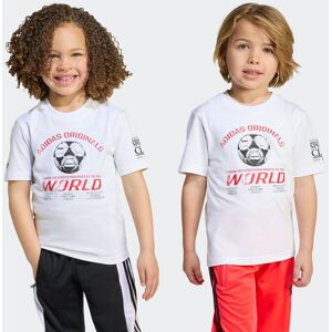 T-Shirt ADIDAS ORIGINALS "TEE", Kinder, Gr. 104, weiß, Obermaterial: 100% Baumwolle, sportlich, Rundhals, Shirts