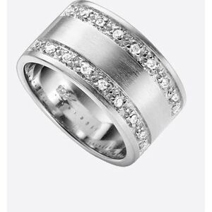 Fingerring LADY Gr. 17, silber (silber 925), Fingerringe, Damen, 17, Silber 925 (Sterlingsilber)