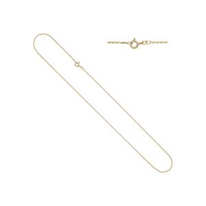 Goldkette JOBO Halsketten Gr. Gelbgold 333, Länge: 50 cm, goldfarben (gelbgold 333) Damen Goldketten Ankerkette 333 Gold diamantiert 50 cm 1,6 mm