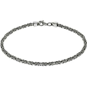 Armband FIRETTI "Schmuck Geschenk Silber 925 Armschmuck Königskette" Armbänder Gr. 21, Silber 925 (Sterlingsilber), silberfarben Firetti Made in Germany