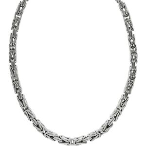 Kette ohne Anhänger FIRETTI "Schmuck Geschenk Silber 925 Halsschmuck Halskette Königskette" Halsketten Gr. 50, Silber 925 (Sterlingsilber), Breite: 5 mm, silberfarben Herren Ketten ohne Anhänger