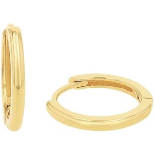 Paar Creolen AMOR "2038566, 2038567", gold (gelbgoldfarben), Ohrringe, Damen, Silber 925 (Sterlingsilber)
