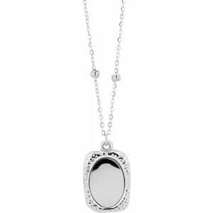Kette mit Anhänger ADELIA´S, silber, Halsketten, Damen, unbekannt, Edelstahl