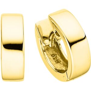 Paar Creolen BRUNO BANANI "Schmuck Geschenk Silber 925 Ohrschmuck Ohrringe", gold (gelbgoldfarben), Ohrringe, Damen, Silber 925 (Sterlingsilber)