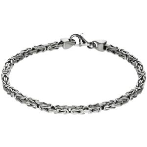 Armband FIRETTI "Schmuck Geschenk Silber 925 Armschmuck Königskette" Armbänder Gr. 19, Silber 925 (Sterlingsilber), silberfarben Herren Hochzeitsmode Made in Germany