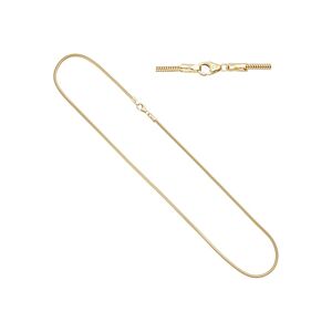 Goldkette JOBO Halsketten Gr. Gelbgold 585, Länge: 50 cm, gelb (gelbgold 585) Damen Goldketten Schlangenkette 585 Gold 50 cm 1,9 mm