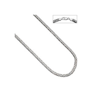 Silberkette JOBO Halsketten Gr. Silber 925 (Sterlingsilber), Länge: 45 cm, silberfarben (silber 925) Damen Silberketten Königskette oval 925 Silber 45 cm