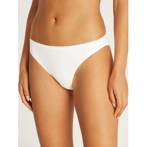 Slip "BIKINI", Damen, Gr. XS (34), weiß, Obermaterial: 79% Polyamid, 21% Elasthan, CALVIN KLEIN UNDERWEAR, unifarben, körpernah, Unterhosen, im nahtlosen Look