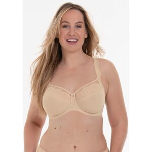 Bügel-BH ROSA FAIA Gr. 85, Cup J, beige (desert) Damen BHs Damenwäsche Big Cup mit filigranen Details