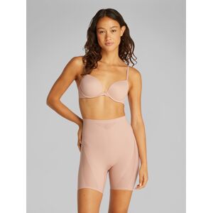 Push-up-BH "PUSH UP PLUNGE", Damen, Gr. 75, Cup D, beige (cedar), Obermaterial: 79% Polyamid, 21% Elasthan, CALVIN KLEIN UNDERWEAR, unifarben, Basic, körpernah, BHs, mit glattem Finish