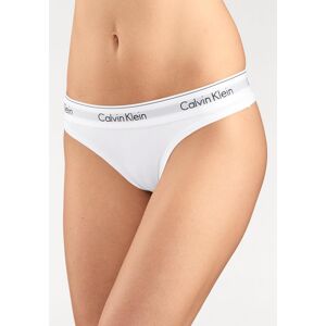 String "MODERN COTTON", Damen, Gr. M, weiß, Obermaterial: 53% Baumwolle, 35% Modal, 12% Elasthan, CALVIN KLEIN UNDERWEAR, Unterhosen, mit breitem Bündchen