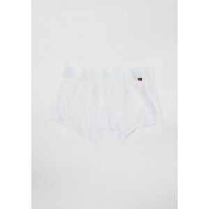 Boxer ALPHA INDUSTRIES "ALPHA Men - Underwear AI Tape 3 Pack" Gr. L, weiß (all white) Damen Unterhosen Alpha Industries