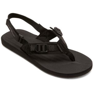 Sandale QUIKSILVER "Carver A/T", Gr. 13(46), schwarz (schwarz 1), Obermaterial: Textil / Futter: Textil / Sohle: Gummi, Schuhe