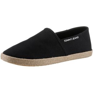 Espadrille TOMMY JEANS "TJM ESPADRILLE STREET" Gr. 41, schwarz Herren Schuhe Espadrilles Loafer, Slipper, Sommerschuh, Strandschuh in nachhaltiger Verarbeitung