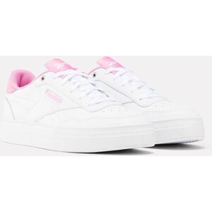 Sneaker REEBOK CLASSIC "REEBOK COURT ADVANCE BOLD" Gr. 36, pink (weiß, pink) Schuhe Sneaker