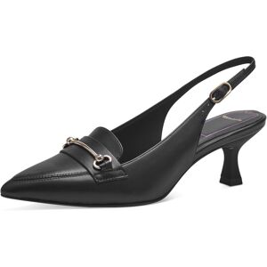 Slingpumps TAMARIS Gr. 36, schwarz Damen Schuhe Riemchenpumps