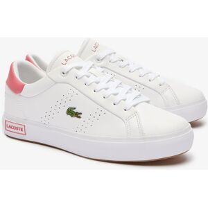 Sneaker LACOSTE "POWERCOURT 2.0 124 2 SFA" Gr. 38, pink (wht, pnk) Schuhe Sneaker