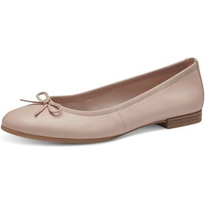 Ballerina TAMARIS Gr. 39 (5,5/6), rosa Damen Schuhe Ballerinas Flats, Slipper, Businessschuh mit dekorativer Schleife