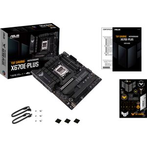 ASUS Mainboard "TUF GAMING X670E-PLUS" Mainboards Ryzen 7000, ATX, PCIe 5.0, DDR5-Speicher, 4x M.2, USB 3.2 Gen eh13 Mainboards