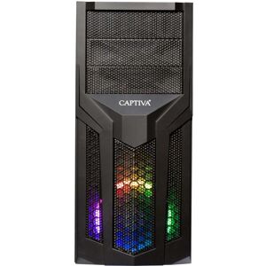 CAPTIVA Gaming-PC "Advanced Gaming I65-537" Computer Gr. Microsoft Windows 11 Home (64 Bit), 16 GB RAM 1000 GB SSD, schwarz Gaming PCs