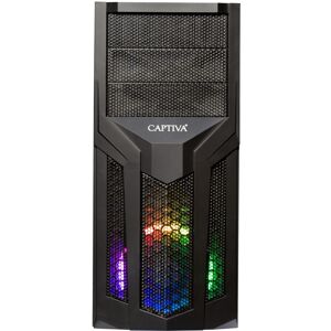 CAPTIVA Gaming-PC "Advanced Gaming I67-586" Computer Gr. Microsoft Windows 11 Home (64 Bit), 16 GB RAM 500 GB SSD, schwarz Gaming PCs