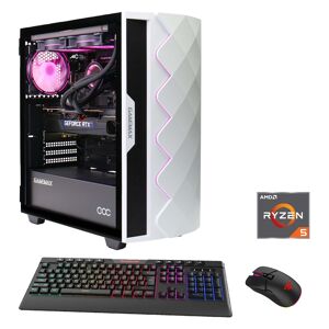 GAMEMAX Gaming-PC Computer Windows 11 Gr. Microsoft Windows 11 Home (64 Bit), 16 GB RAM 1000 GB SSD, weiß (diamond wt) Gaming PCs