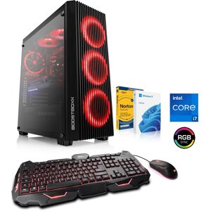 CSL Gaming-PC "HydroX L7150" Computer Gr. Microsoft Windows 11 Home (64 Bit), 16 GB RAM 1000 GB SSD, schwarz Gaming PCs